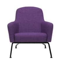 The HAVANA armchair, feet in steel, legendary and dynamic comfort. A very...
