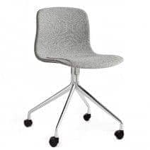 ABOUT一CHAIR -参考AAC15 -软垫座椅，铝腿带轮子- HEE WELLING HAY