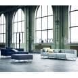LOTUS divano: combinare il modulo base, l'angolo ed i pouf per creare il proprio divano relax, con ottimo comfort di seduta. Design: Stine Engelbrechtsen