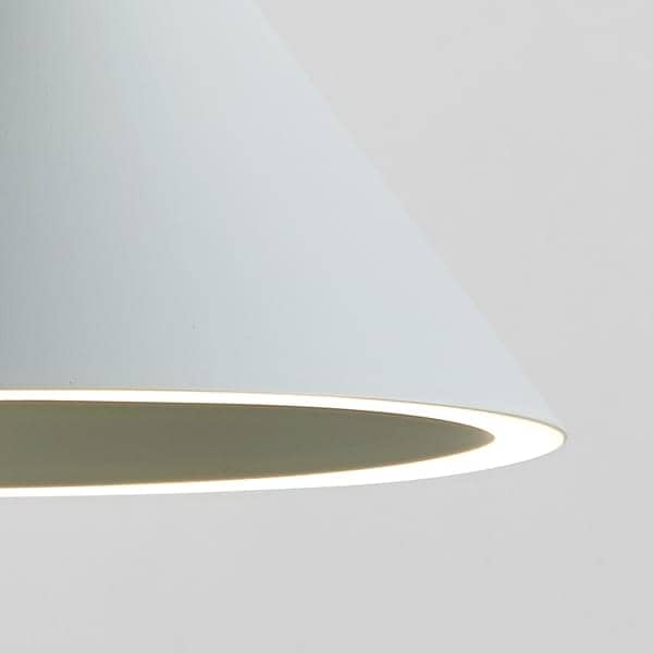 ANNULAR吊灯：光的正圆注册的锥形周边，照明LED灯，通过设计MSDS工作室WOUD