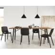 ANNULAR pendellampe: en perfekt sirkel av lys som er registrert på den koniske omkrets, belysning LED, designet av MSDS studio for WOUD