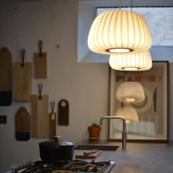 汤姆罗绍- TR 19吊灯-桦木板条或钢筋纸-对于光线柔和-装饰与设计