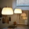 Tom Rossau - TR 19 Pendant - birch slats or reinforced paper - For soft light