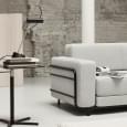 SILVER um sofá-cama para 2, projetado para pequenos espaços, confortável, intemporal, no verdadeiro estilo escandinavo, por Soft