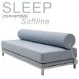 SLEEP, μετατρέψιμο καναπέ-κρεβάτι σε δευτερόλεπτα, για 2 άτομα. από SOFTLINE