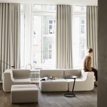 LOFT, a modular sofa for your living room or terrace: Move the core modules,...