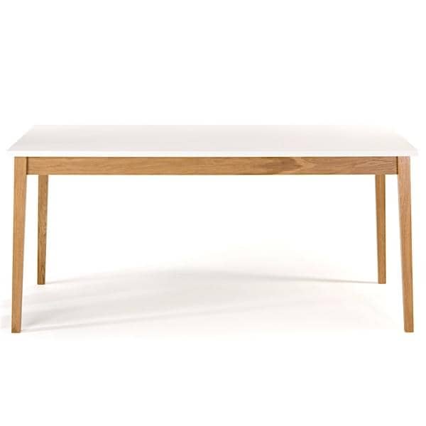 white top dining table