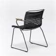 Dining chair, CLICK SYSTEM, resin and steel, outdoor
