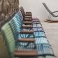 Dining chair, CLICK SYSTEM, resin and steel, outdoor