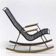 Rocking chair, CLICK SYSTEM, resin and steel, outdoor