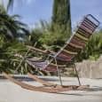 Sedia a dondolo, CLICK SYSTEM, resina e acciaio, all'aperto, per HOUE