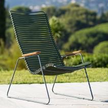 Lounge Chair CLICK SYSTEM, r&eacute;sine et acier, outdoor