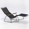 Rocking Chair bain de soleil CLICK SYSTEM, résine et acier, outdoor