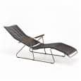 Sun lounge chair, CLICK SYSTEM, resin and steel, outdoor
