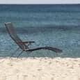 Bain de soleil lounge CLICK SYSTEM, résine et acier, outdoor