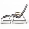 Repose pieds CLICK SYSTEM, résine et acier, outdoor
