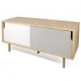 DANN, sideboards with sliding doors, with or without drawers