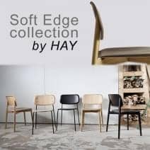 La chaise empilable SOFT EDGE en bois ou bois m&eacute;tal