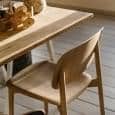 SOFT EDGE sedia impilabile in legno o in legno metallo, HAY