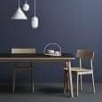 The PAUSE chair, built in solid wood, by Finnish designer Kasper Nyman