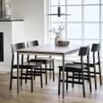 The PAUSE chair, built in solid wood, by Finnish designer Kasper Nyman