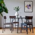 The PAUSE chair, built in solid wood, by Finnish designer Kasper Nyman