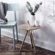 Tavolino COME HERE : legno massello, finiture molto morbidi. WOUD