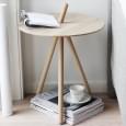 Sidebord COME HERE : massivt træ, meget bløde finish. WOUD