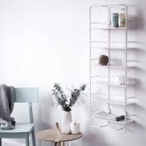 COUPE estantes de acero: negro o blanco, para la cocina, cuarto de ba&ntilde;o, dormitorios, oficinas. woud