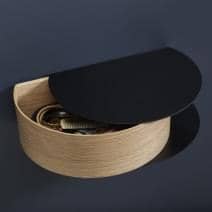 WALLIE, caj&oacute;n de la pared, dise&ntilde;o y dise&ntilde;o astuto, dan&eacute;s. WOUD.