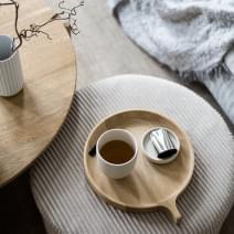 Plateaux de rangement RACKET en ch&ecirc;ne massif