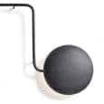 MERCURY, luz de la pared, con LEDs, equipado con un regulador táctil. WOUD
