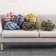 The KNOT cushions, softness and originality