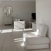 CUBIC, un fauteuil futon convertible : en pouf ou en lit confortable et douillet, version adultes