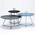 Table d'appoint EYELET, en acier laqué epoxy, par HOUE