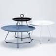 Table d'appoint EYELET, en acier laqué epoxy, par HOUE