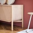 Buffet bas : Marius par Hartô, chêne naturel massif et MDF plaqué chêne