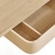 Γραφείο Victor από τον Hartô, Oak Plate και Metal Feet