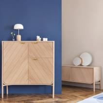 C&oacute;moda Marius de Hart&ocirc;, roble natural