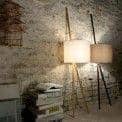 LUCA LEAN, lampadaire à adosser, Ø 50 cm - H 216 cm, par MAIGRAU, pour votre séjour, votre bureau ou votre chambre