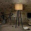 LUCA STAND, lâmpada de piso, Ø 50 cm - H 140 cm, pela MAIGRAU, embelezar sua sala de estar, seu escritório ou quarto