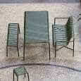 Collezione PALISSADE - sedia, poltroncina, sgabelli da bar, divano, tavoli e panca - per uso interno o esterno