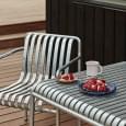 PALISSADE kolleksjon - stol, lenestol, barstoler, sofa, bord og benk - til innendørs eller utendørs bruk
