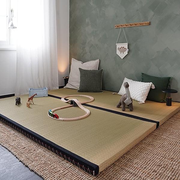 Tatami: la cama japonesa tradicional para tu futón. 100% natural Tatami:  100% natural - 90 x 200 cm, altura 5.5 cm, precio por unidad