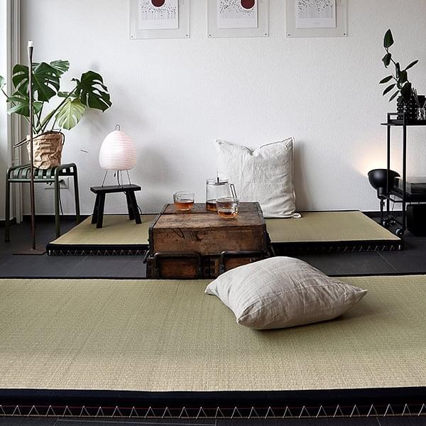 Tatami: a base de cama japonesa tradicional para o seu Futon. 100% natural.