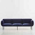 Sofa NAKKI 3 sæder, komfort og modernitet. WOUD.