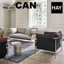 El sof&aacute; CAN de los hermanos Bouroullec: sof&aacute; de 2 o 3 plazas y sill&oacute;n - funcional y c&oacute;modo