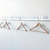 INOX - FINE coatrack er producerbart i enhver længde - et meget design og smarte deco idé, SCHINDLERSALMERON
