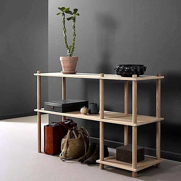 Estantería modular en madera ELEVATE, diseño y elegante. WOUD