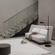 JASON, un moderno sof&aacute; cama. Linea suave